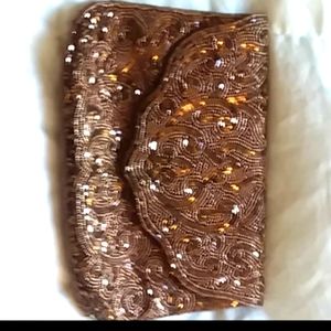 Sparkling clutch bag